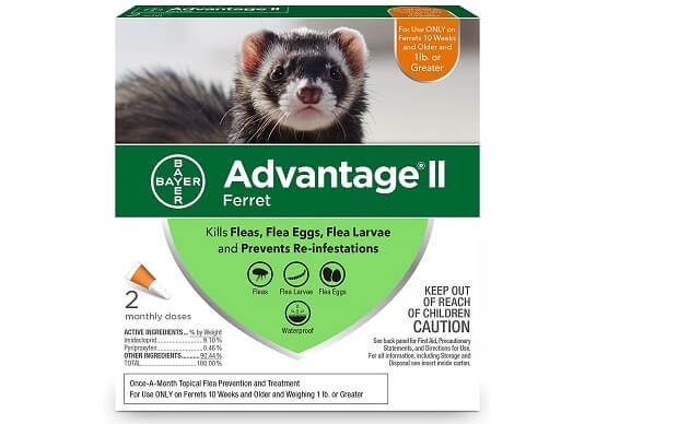 advantage ii flea treatment for ferrets