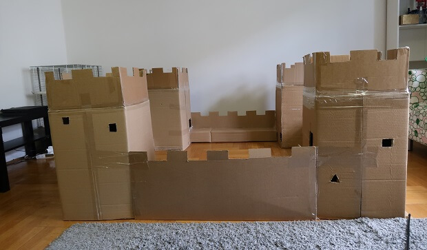 Fortress For Ferret Toy