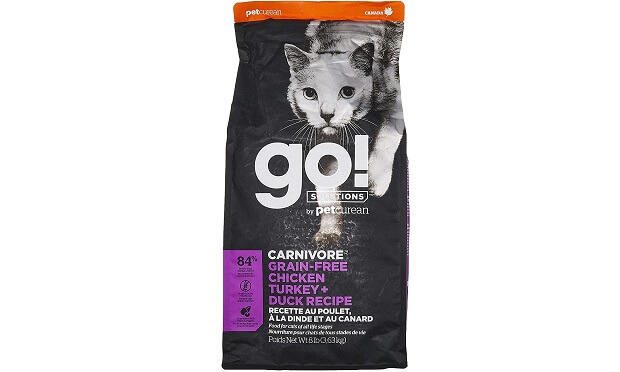 GO! CARNIVORE CHICKEN, TURKEY + DUCK RECIPE CAT FOOD