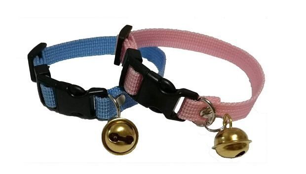 Ferret collars with clearance bells